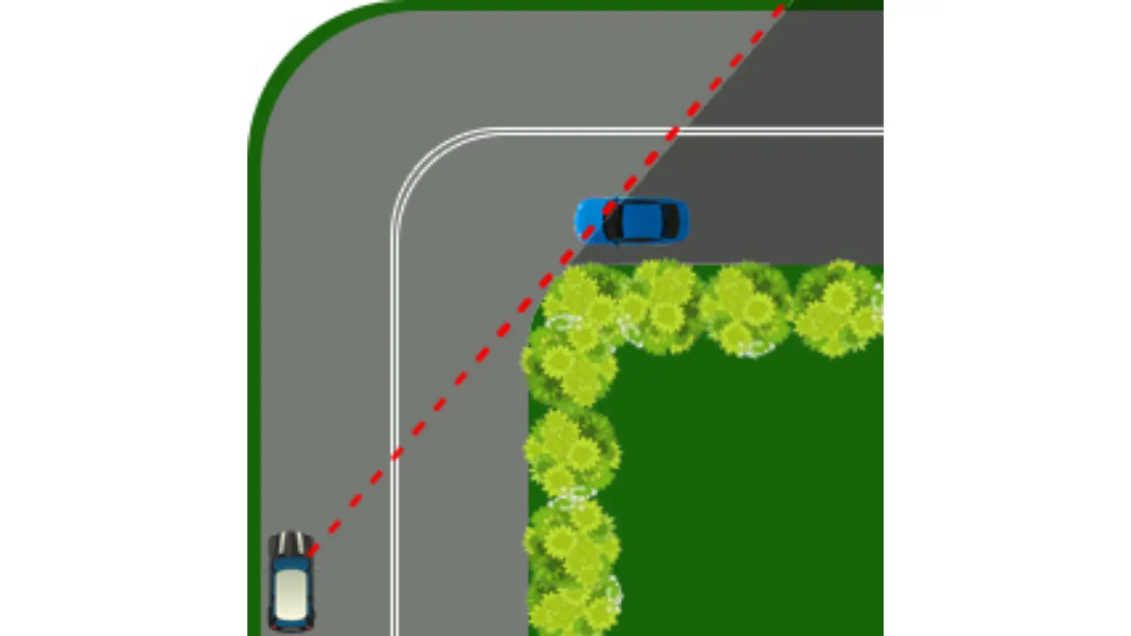 Limiting point on bends